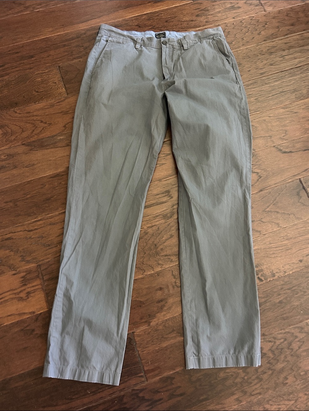 J.Crew Lightweight Urban Slim Chino Gray Pants 34x34